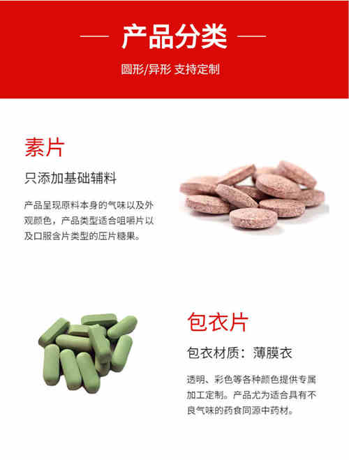 壓片糖果加工生產(chǎn)廠家產(chǎn)品介紹-德州健之源